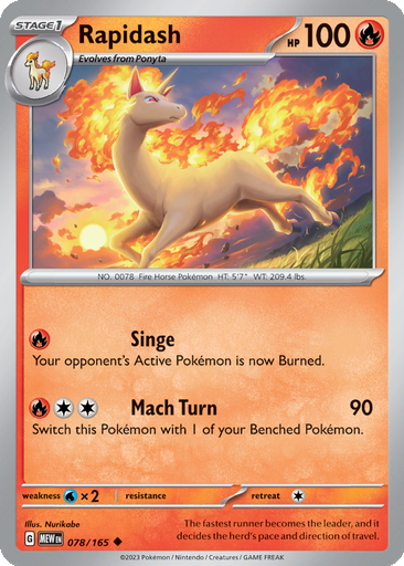 pokemon galarian rapidash card Amazon.com: Pokemon - Galarian Rapidash V - SWSH111