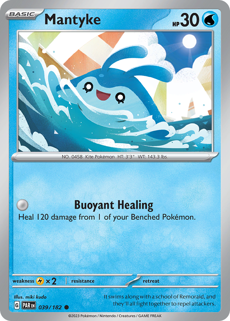 how many mantyke pokemon cards are there #55 Prices | Diamond & Pearl Lx2 / None / 0 SV04 Mantyke (Secluded Springs #23/71, 3-Diamonds)