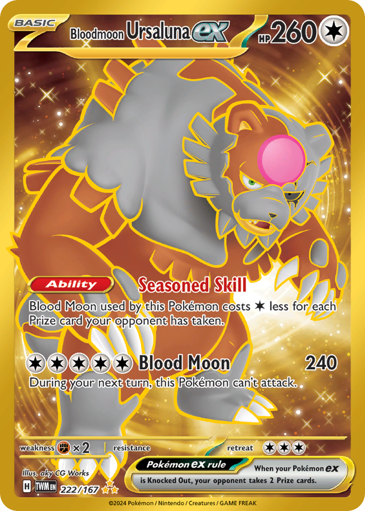 Bloodmoon Ursaluna ex | Dex - for TCG Collectors