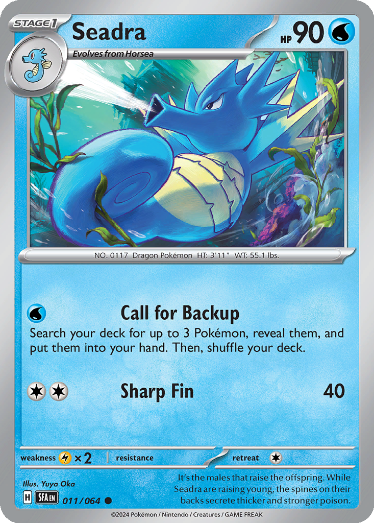 Seadra Cards | Dex - for TCG Collectors