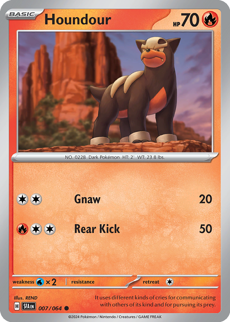shadow fable pokemon card list Houndoom #008 - Shrouded Fable Card List - Pokemon TCG