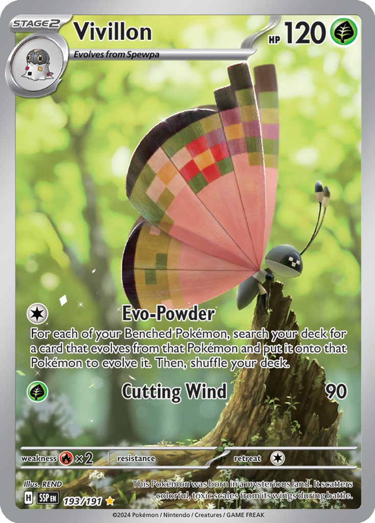 Vivillon Cards | Dex - for TCG Collectors