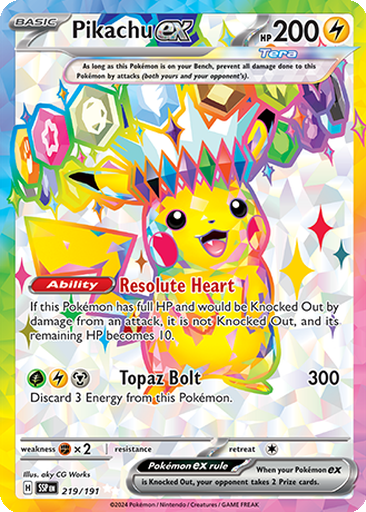 Pikachu ex | Dex - for TCG Collectors