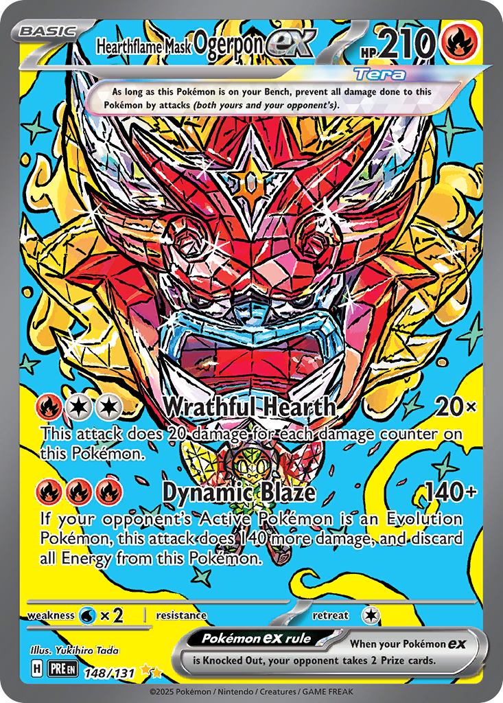 Hearthflame Mask Ogerpon ex | Dex - for TCG Collectors