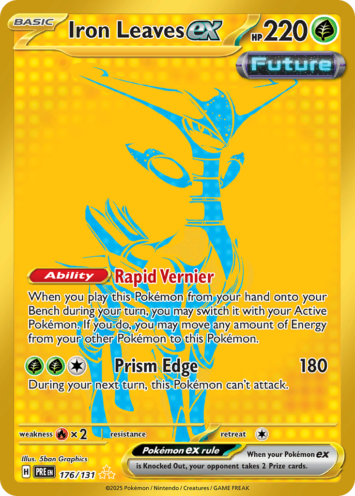 Iron Leaves ex | Dex - for TCG Collectors