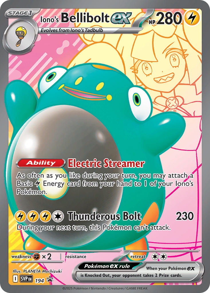 Iono's Bellibolt ex | Dex - for TCG Collectors
