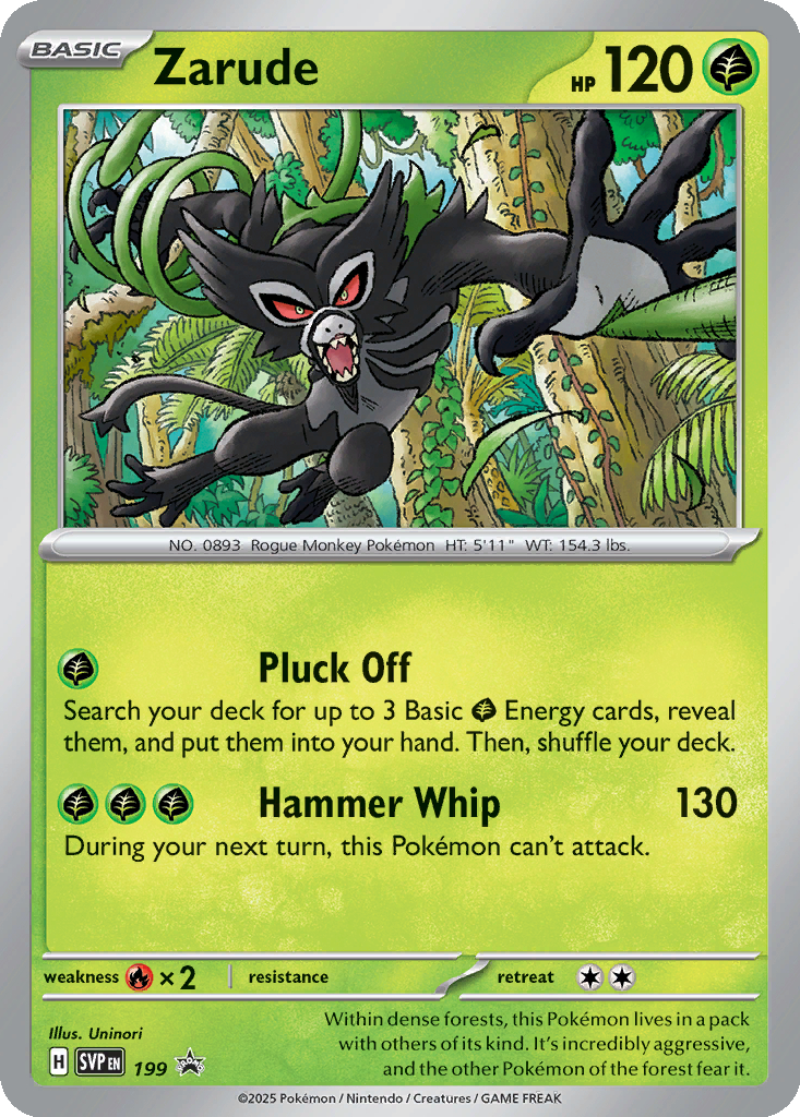 Zarude Cards | Dex - for TCG Collectors