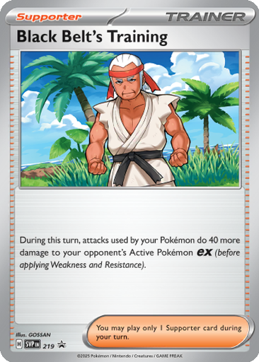 Black Belt's Training | Dex - for TCG Collectors