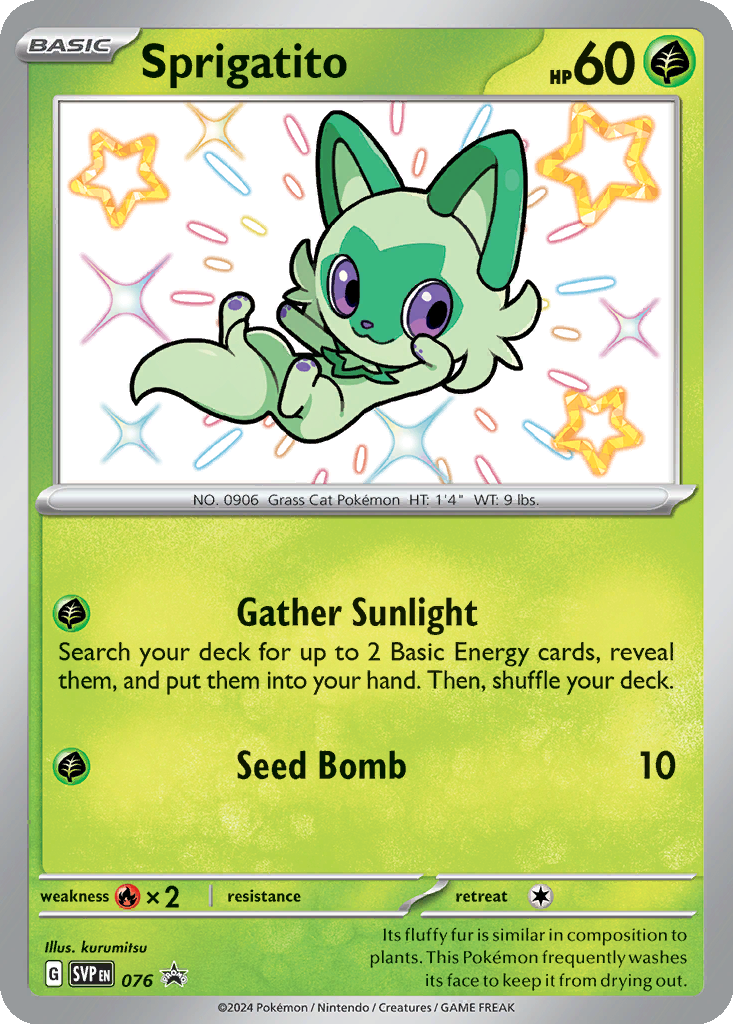 Sprigatito Cards | Dex - for TCG Collectors