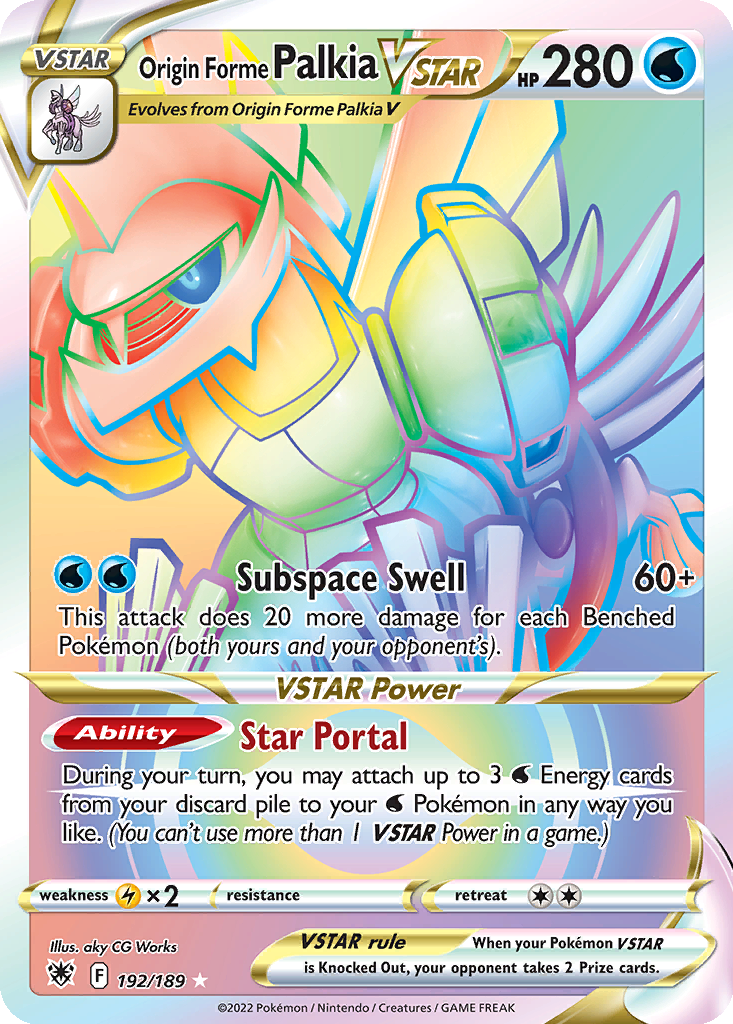 Origin Forme Palkia VSTAR | Dex - for TCG Collectors