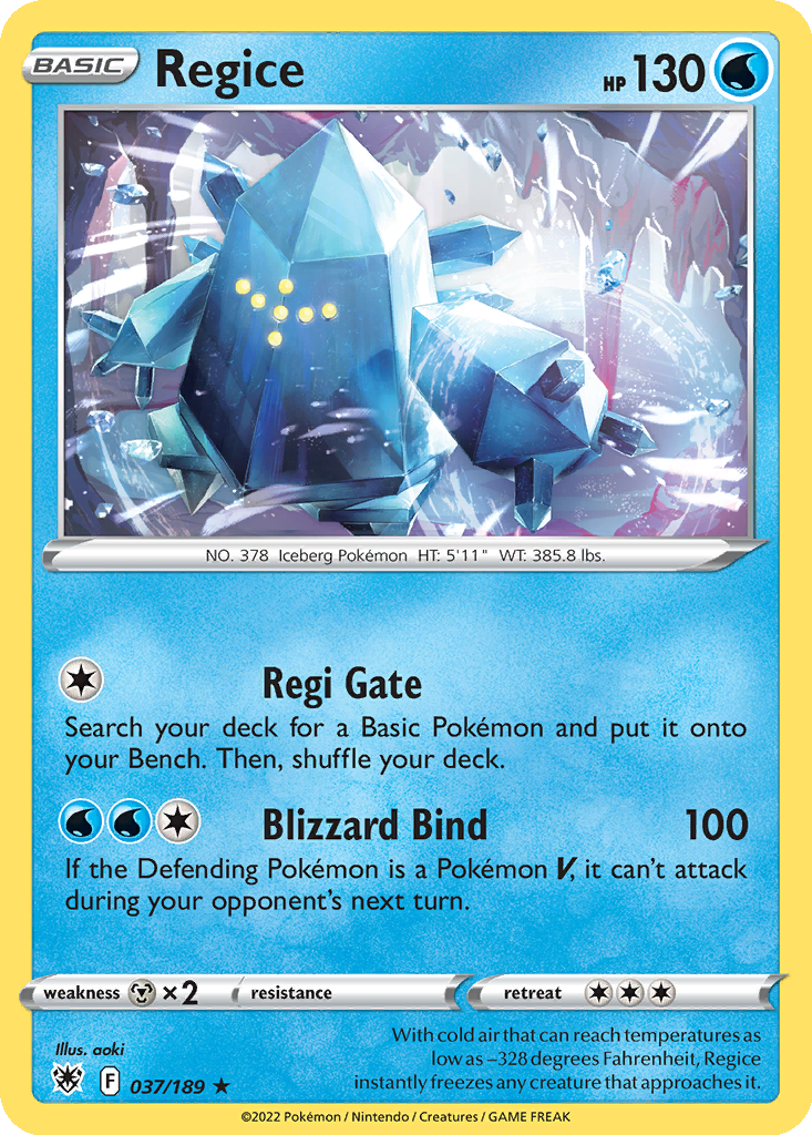 all regi pokemon cards Regice Cards | Dex
