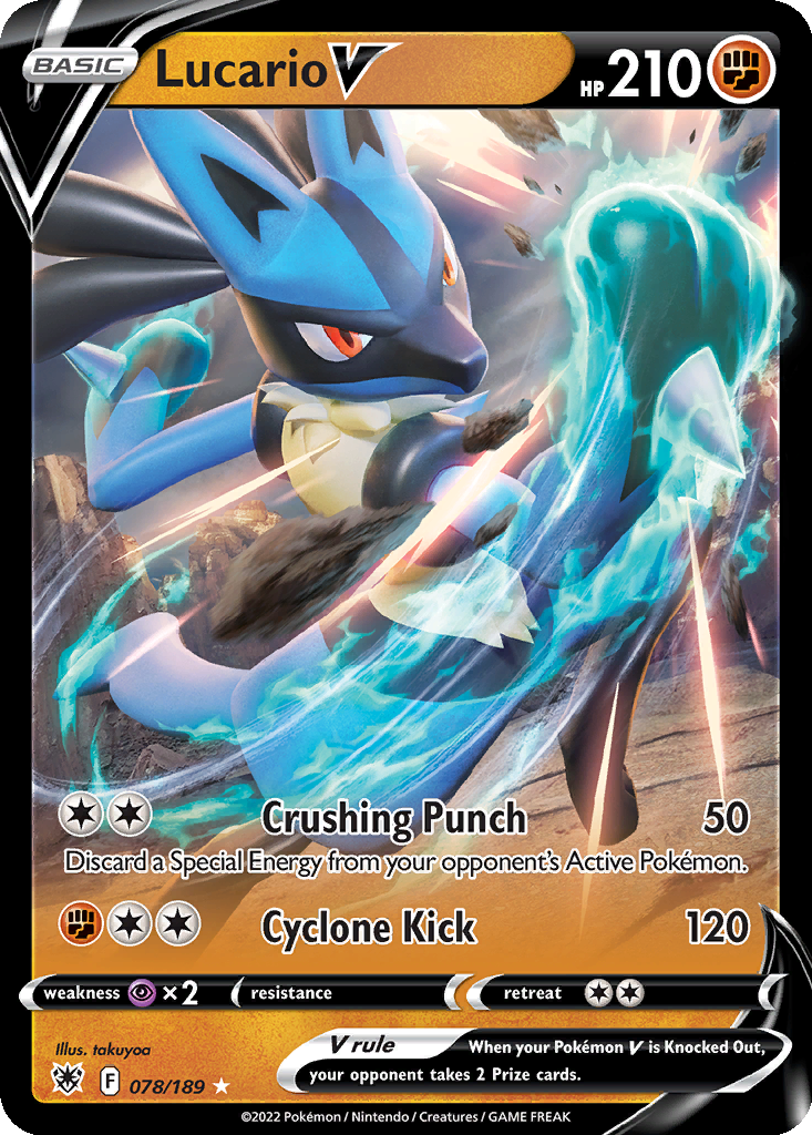 Lucario V | Dex - for TCG Collectors