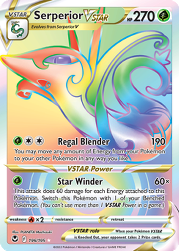 serperior pokemon card Serperior V - SWSH12: Silver Tempest [ULTRA RARE]