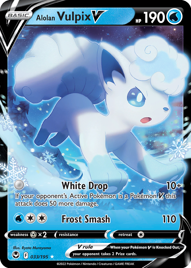 Alolan Vulpix V | Dex - for TCG Collectors