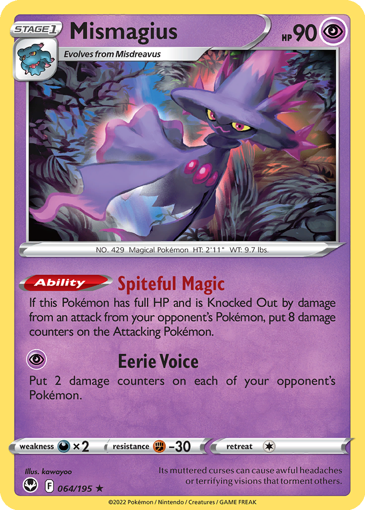 Mismagius Cards | Dex - for TCG Collectors