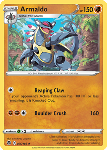 Armaldo Cards | Dex - for TCG Collectors