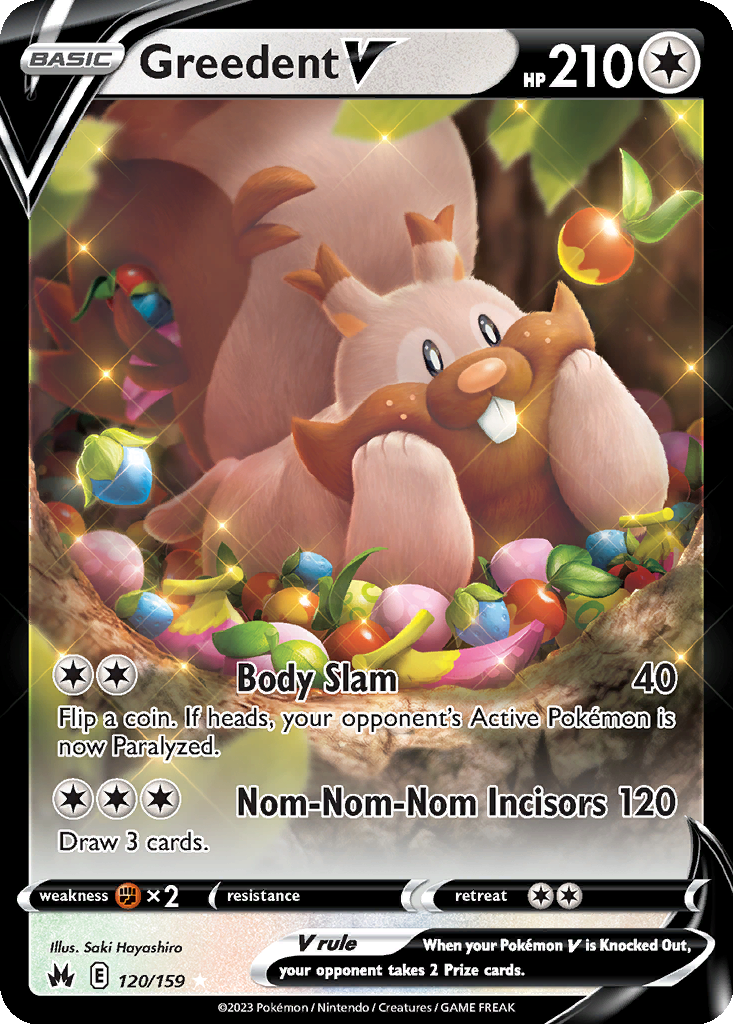 Greedent V | Dex - for TCG Collectors