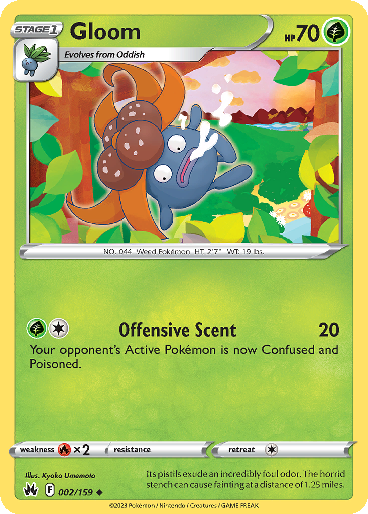 gloom full art pokemon card Gloom Cards | Dex