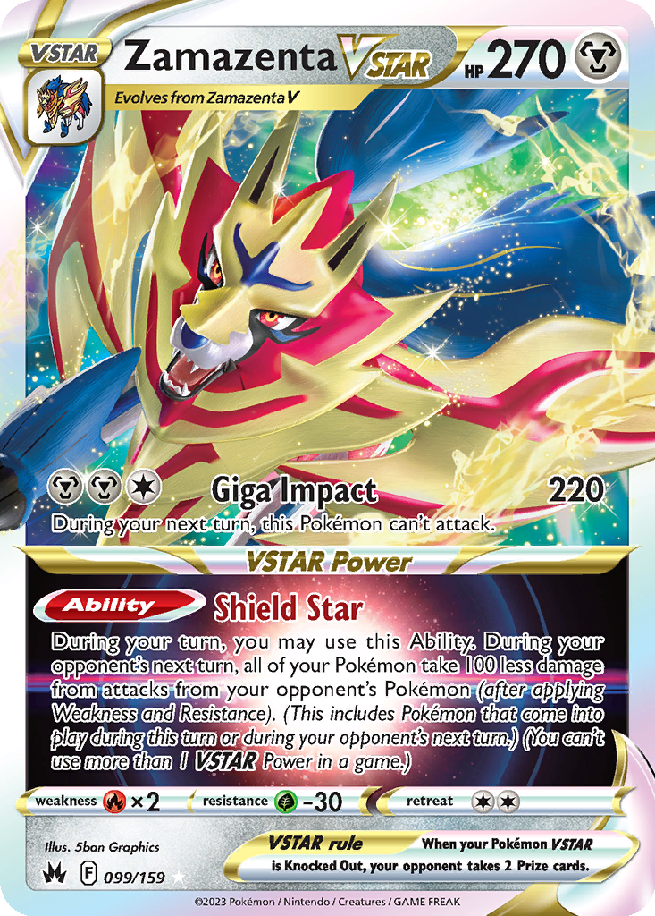 JAL会員限定 FiveStar 最高ステイタス 記念盾 Zamazenta VSTAR | Dex - for TCG Collectors