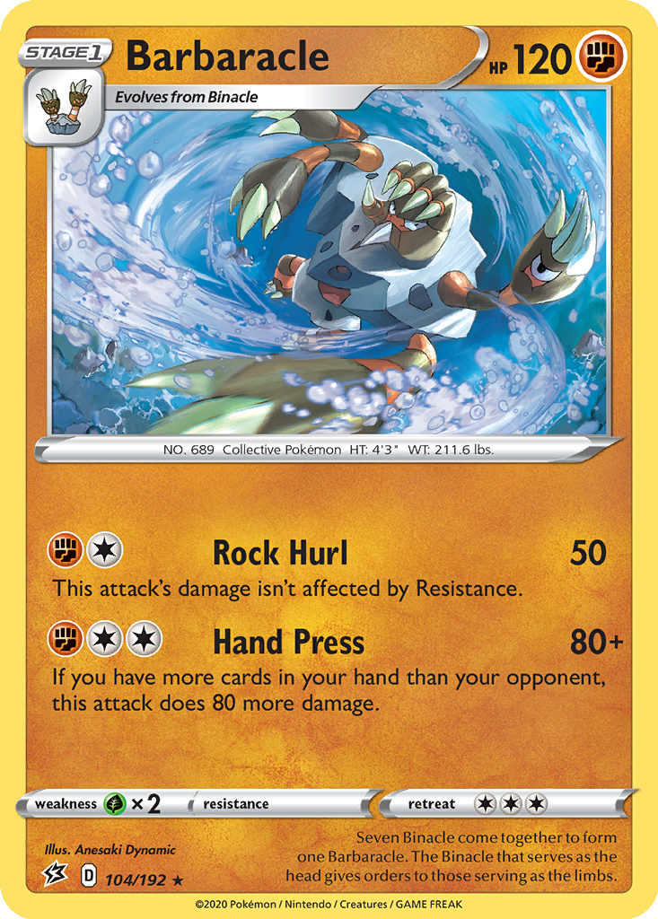 barbaracle pokemon card value Barbaracle - SWSH11: Lost Origin [HOLO]