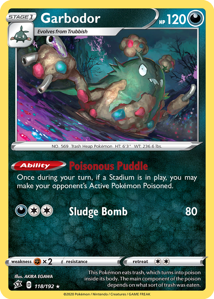 garbodor pokemon card value Garbodor Reverse Holo (95/187) - Pokemon Terastal Festival ex (sv8a) main image 0