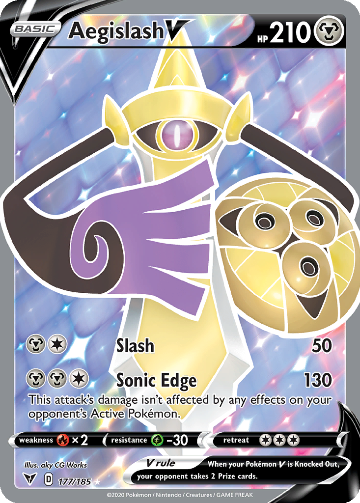 Aegislash V | Dex - for TCG Collectors