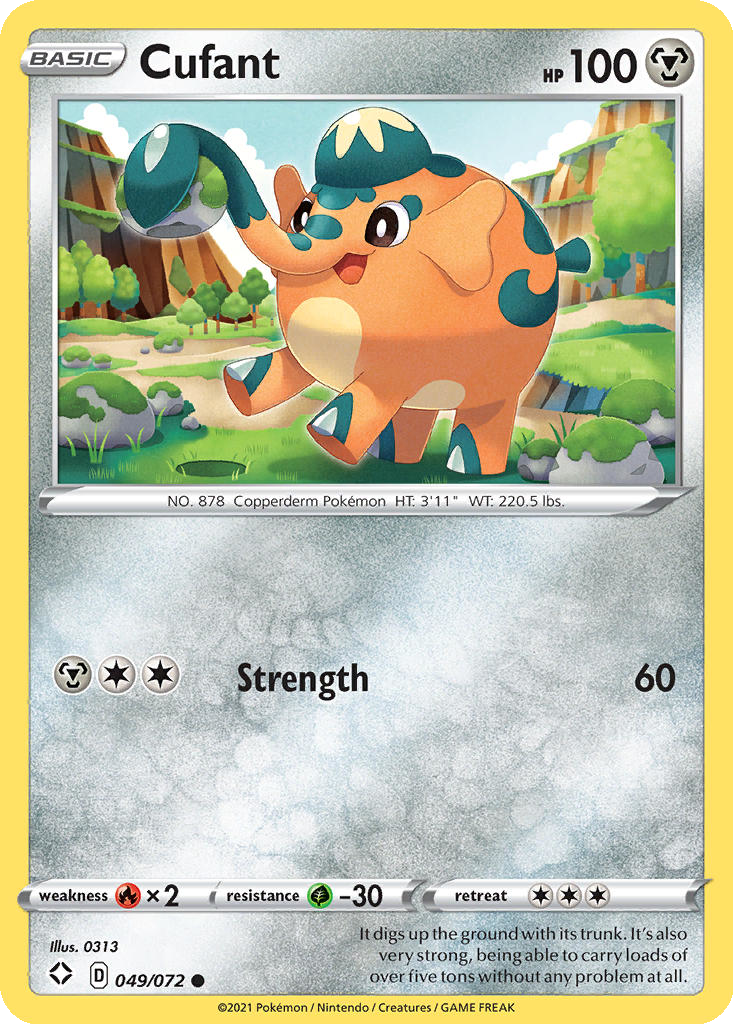 pokemon card cufant Cufant | Dex