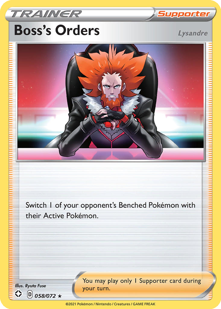 Boss's Orders | Dex - for TCG Collectors