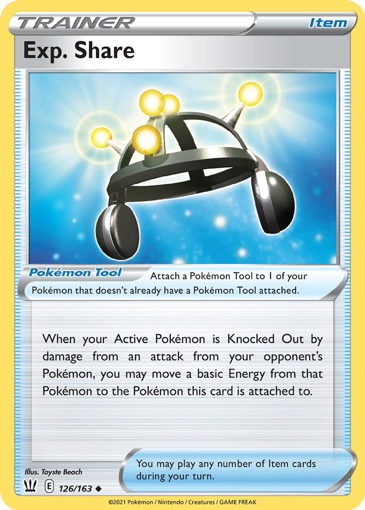 Exp. Share | Dex - for TCG Collectors