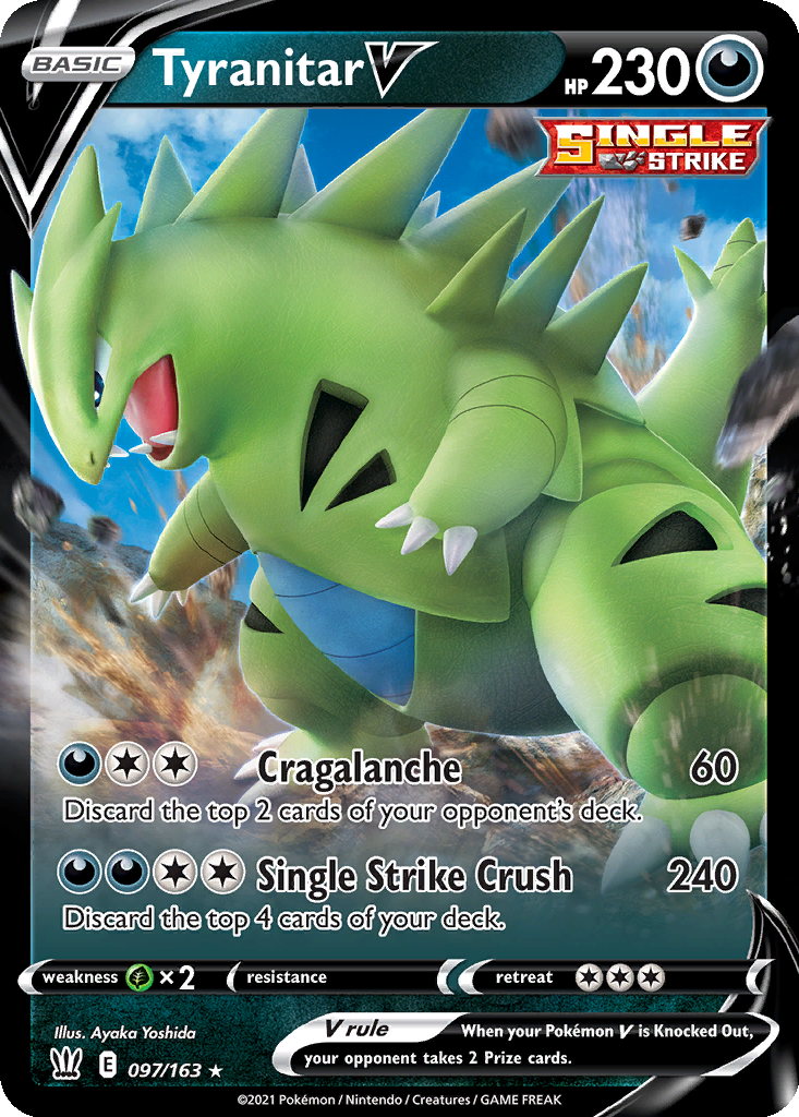Tyranitar V | Dex - for TCG Collectors