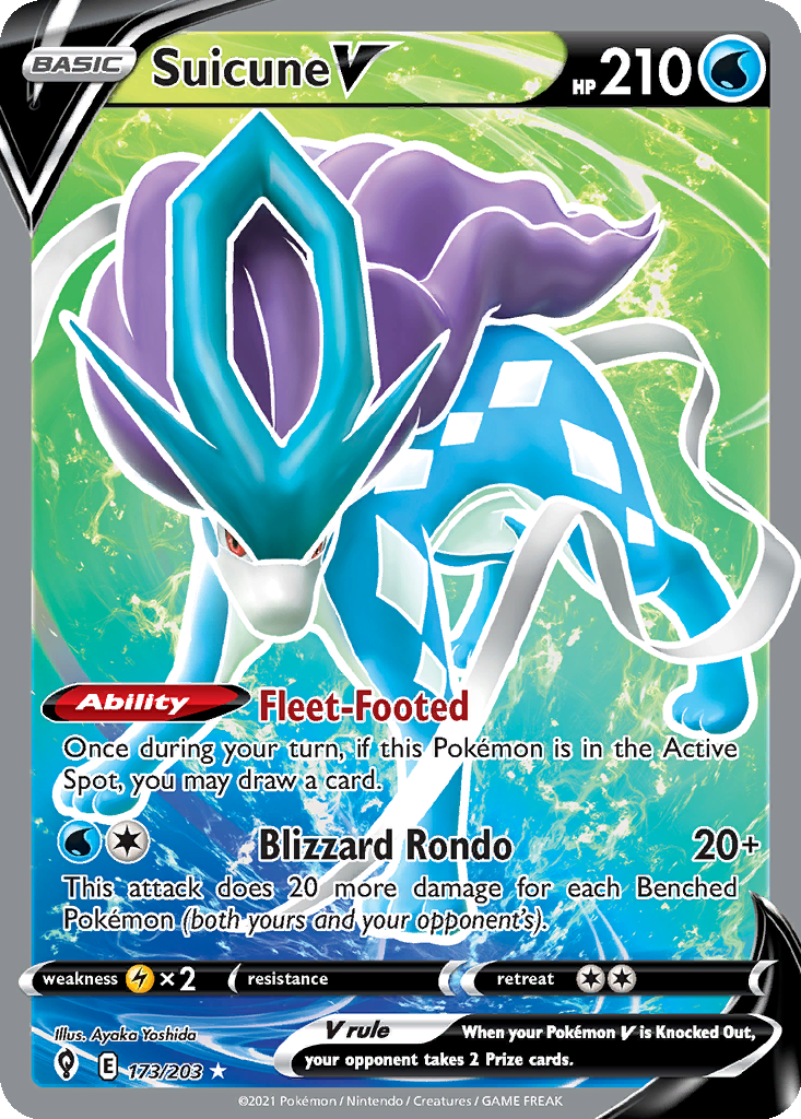Suicune V | Dex - for TCG Collectors