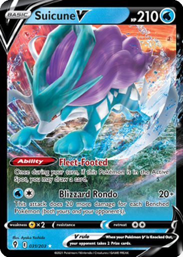 Suicune V | Dex - for TCG Collectors