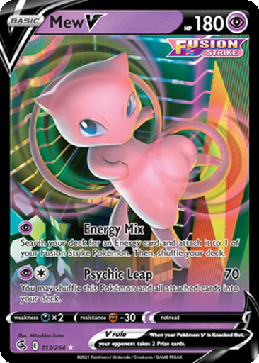 Mew V | Dex - for TCG Collectors