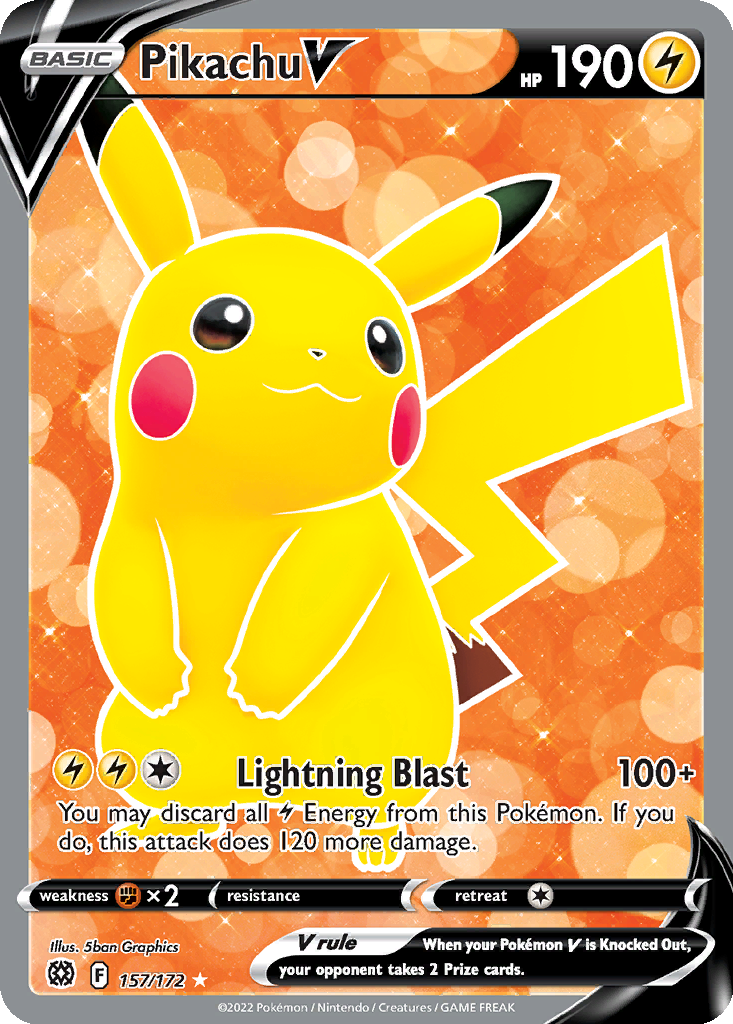 Pikachu V | Dex - for TCG Collectors