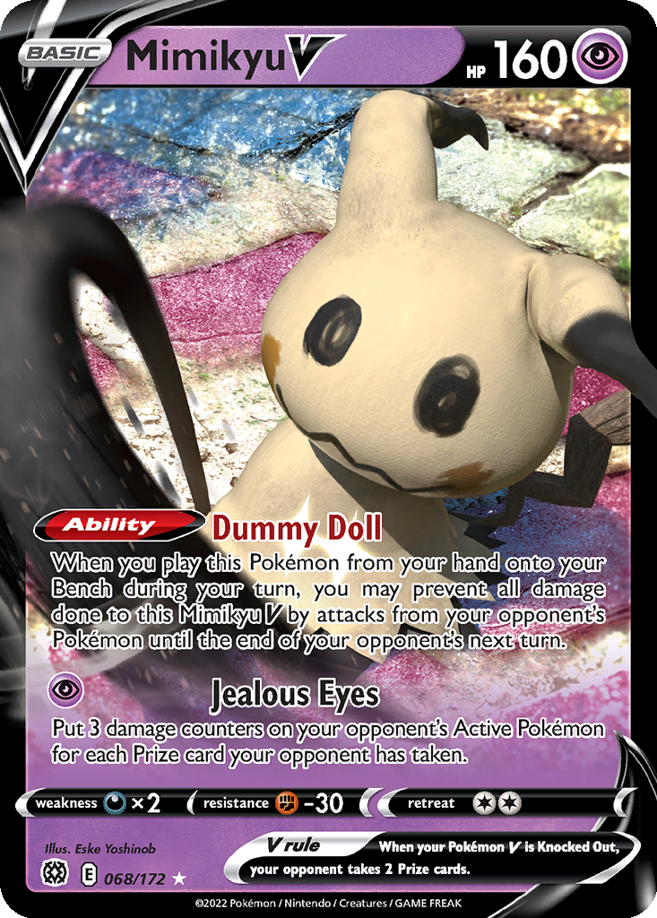 Mimikyu V | Dex - for TCG Collectors