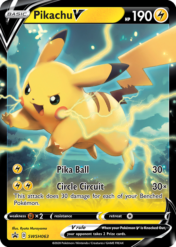 Pikachu V | Dex - for TCG Collectors