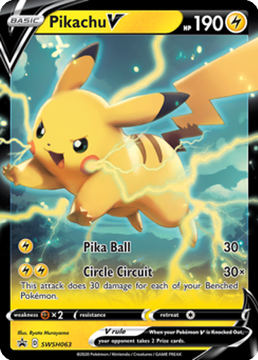 Pikachu V | Dex - for TCG Collectors