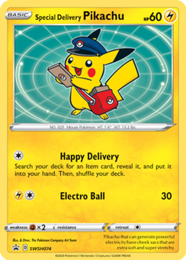Special Delivery Pikachu 英語版 #希少 Special Delivery Pikachu | Dex - for TCG Collectors