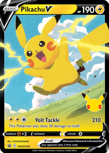 Pikachu V | Dex - for TCG Collectors