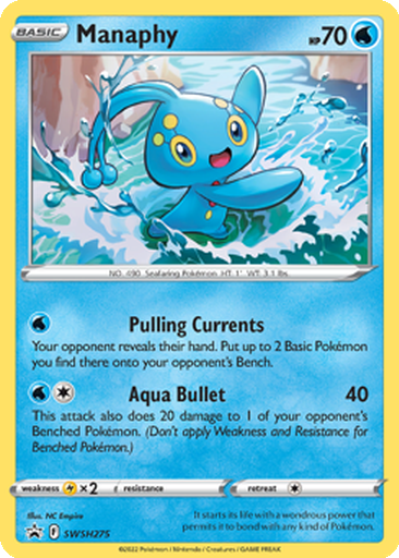 manaphy pokemon card value Manaphy HP70 2023 Illustration Rare Collectible Pokemon Card No. GG06/GG70