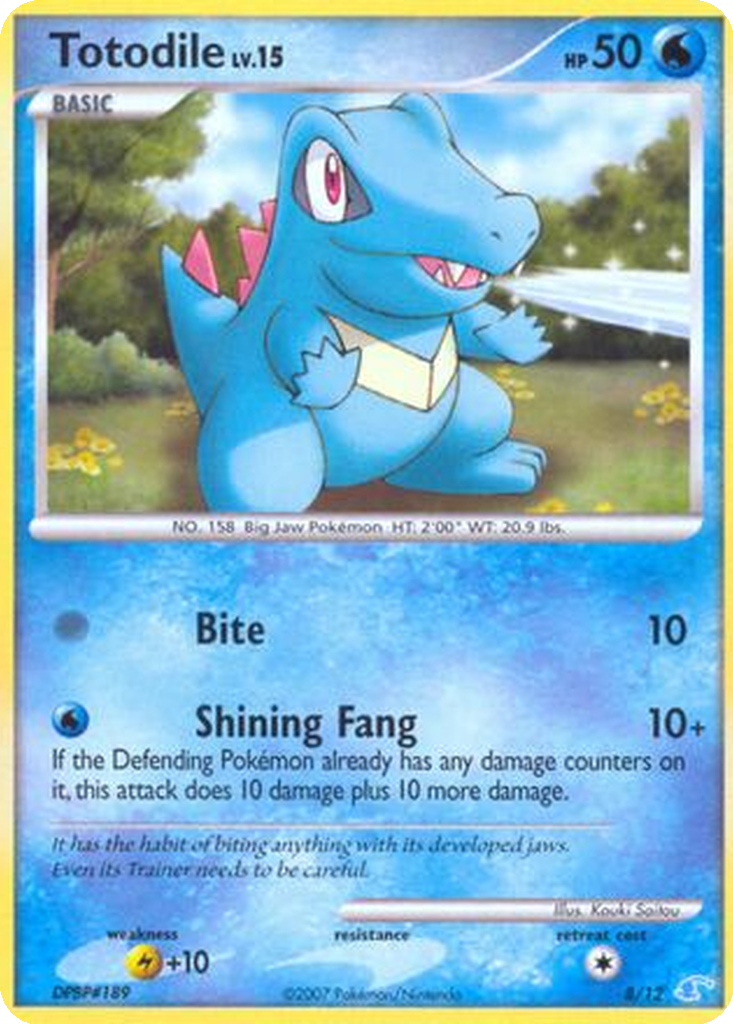 shiny totodile pokemon card Totodile | Dex