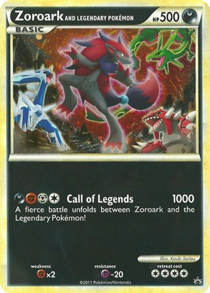 Zoroark and Legendary Pokémon | Dex - for TCG Collectors
