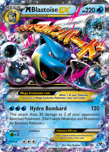 M Blastoise EX | Dex - for TCG Collectors