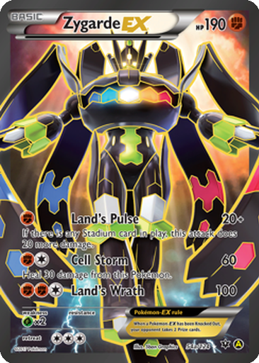 Zygarde EX トレーディングカード HP190 Zygarde EX | Dex - for TCG Collectors