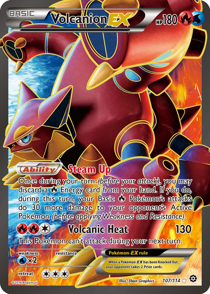 Volcanion EX | Dex - for TCG Collectors