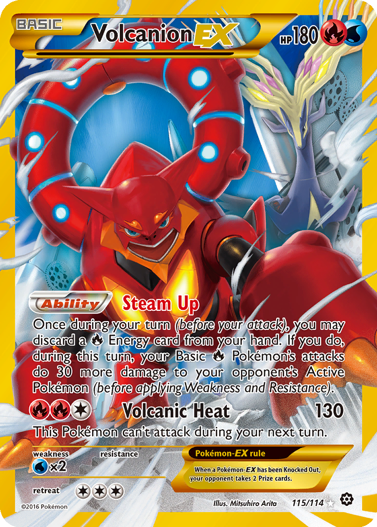 Volcanion EX | Dex - for TCG Collectors