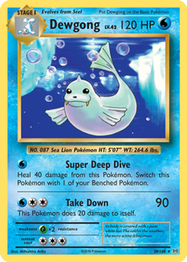 1995 dewgong pokemon card value Dewgong Base Set 25/102 - 1995, 96, 98 Nintendo - Pokemon Card - NM