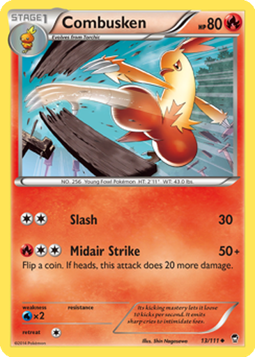 Combusken Cards | Dex - for TCG Collectors