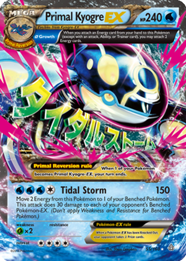 Primal Kyogre EX | Dex - for TCG Collectors