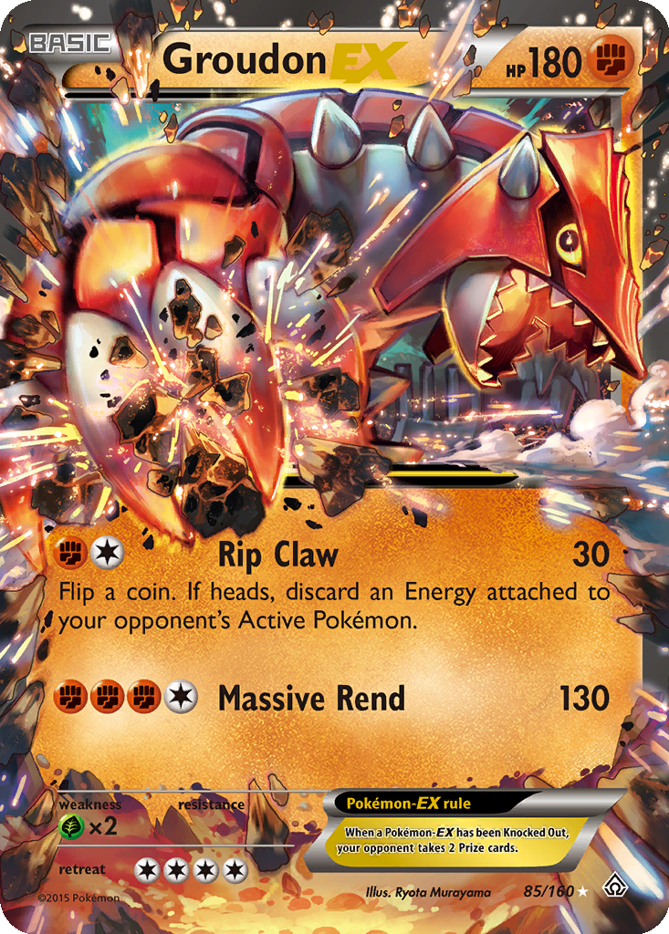 Groudon EX | Dex - for TCG Collectors